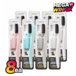 WANGTA Premium Elastne Must Hambahari Komplekt 8 tk
