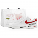 Nike Air Force 1 Hoone B, 5. korrus Madalad rula kingad Unisex Punane Valge CW2288-111(Team645-B5) 44
