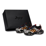 Adidas XLG RUNNER DELUXE Kulumiskindlad madalad jooksutossud Unisex Must H&otilde;bedane Oranž Punane JQ2974(Team80-S-BOX) 42 gray