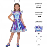 Tulnukas AI Astronaut Roboti Kost&uuml;&uuml;m Halloweeni Cosplay ja Rollim&auml;nguks 120 cm