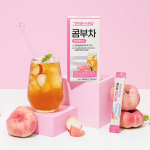 GREEN MONSTER D-toc Kombucha Lame Virsik 5g*10 pulka*2 karpi Peach 5g*10 Sticks*2box