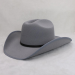 Meeste &uuml;leskeeratud servaga villane l&auml;&auml;ne-cowboy r&uuml;&uuml;tli m&uuml;ts, kerge hingav reguleeritav p&auml;ikesekaitse p&auml;ikesem&uuml;ts igap&auml;evaseks &otilde;ues kandmiseks L（58-60cm） black