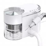 2026 2-&uuml;hes k&uuml;&uuml;netolmuimeja ja pintsel 200W V&otilde;imas ABS Vastupidav Iluseadmed OEM Uus 2026 2-in-1 Nail Dust Collector - White//
