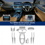 BMW X3 X4 G01 G02  2024 jaoks TPU Autonavigatsiooniekraani kile K&auml;igukasti kaitsekleebis Kriimustusvastased Siseaksessuaarid right steering wheel