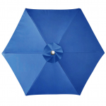 6/8 ribiga pol&uuml;ester p&auml;ikesekaitsekangas v&auml;liplatsi vihmavarju pind &Uuml;mbervahetatav kangas Veekindel p&auml;ikesekaitsekangas (Royal Blue,2M for 6Ribs) kuninglik sinine v&auml;rv