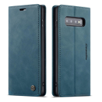 Nahast &uuml;mbris Samsung Galaxy S10 S9 S8 Plus S7 Edge jaoks, CaseMe Retro Rahakott Luksuslik Magnetiline Kaardihoidja Rahakott Katteks Note 10+ jaoks for Samsung S10
