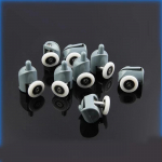 8 tk du&scaron;iruumide kabiinide rihmarattad ja du&scaron;iruumi rullikud/juhikud/rattad/r&otilde;ngad L&auml;bim&otilde;&otilde;t 19/23/25/27mm (GRAY,19mm) hall v&auml;rv