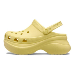 Crocs Bae Classic Clog Mugavus Mitmek&uuml;lgne Platvorm K&otilde;rgust Suurendav V&auml;litingimustes Hingavad Klounid Naistele Kollane 206302-78R 33-34