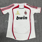 Hulgim&uuml;&uuml;k 06-07AC Koduvorm ja v&otilde;&otilde;rsilvorm Nr. 22 Kaka retro l&uuml;hikeste varrukatega sporditr&uuml;kiga t&auml;iskasvanute jalgpalli jersey t-s&auml;rk S