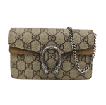 [Kasutatud] Gucci Dionysus GG Supreme Super Mini kott 'Beež' - V&auml;ga hea #2EI4L7 ONE SIZE black