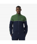 Lacoste meeste kirjutisega tennise dressipluus Sh4751-55N 802 Green (802)/006 gray