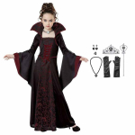 Halloweeni kost&uuml;&uuml;m lastele Halloweeni fantaasia vampiirikost&uuml;&uuml;m T&uuml;drukutele pikk tutu kleit lastele karnevali komplekt Gooti sulgedest riided 120cm black
