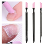 1 tk Quartz Scrub Stone k&uuml;&uuml;neviilid puhver manik&uuml;&uuml;ri lihvimisvarda k&uuml;&uuml;nenaha eemaldaja ilu jaoks