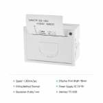GOOJPRT QR204 58mm mini sisseehitatud kviitungi termoprinter TTL + USB TTL
