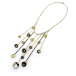 Les Tr&eacute;sors De Lily [E8312] - Collier Cr&eacute;ateur 'Kilimanjaro' Tricolore kuld