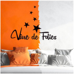 Les Tr&eacute;sors De Lily [Q4824] - Reljeefsete kleebiste leht  S&otilde;numid  (Vivre de Folies) - 30x26 cm must