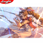 Teemanttikandid Scenery Tree T&auml;isekraan teemantmaaling Maastiku ristpistes komplekt Teemantmosaiikkunsti kivid 20X30CM