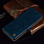 &Auml;rimoodne nahast rahakott Telefoni&uuml;mbris iPhone samsung huawei Honor xiaomi redmi jaoks Samsung A31 sinine