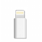 8-pin USB-adapteri pistik mikro-USB-kaabli k&uuml;lge Laadija iPhone 11Pro max XR XS 12 8 7 6S Plus 5 5S iPad iPodi kiire laadimise andmete s&uuml;nkroonimise pistik valge