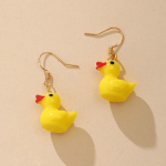 Armsad Little Yellow Duck Drop K&otilde;rvar&otilde;ngad Naistele Minimalistlikud k&otilde;rvar&otilde;ngad Lihtsad rippuvad k&otilde;rvar&otilde;ngad T&uuml;drukutele Ehted Aksessuaarid Kingitus one size kollane