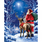 T&auml;ielik &uuml;mmargune 5D teemantmaali maastik 5D DIY teemanttikandid maalid tikandid k&auml;sit&ouml;&ouml; k&auml;sit&ouml;&ouml; kivist kunst 15x20CM