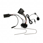 Auto BT 5.0 mooduli adapter mikrofoniga juhtmevaba raadio stereo AUX-IN heliadapter 12 kontaktiga must