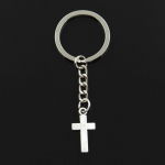 Moodne 30 mm v&otilde;tmehoidja metallist v&otilde;tmehoidja v&otilde;tmehoidja ehted Antiik pronks h&otilde;bedase v&auml;rviga kaetud kahepoolne rist 24x13 mm ripats h&otilde;be