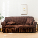 &Uuml;hev&auml;rvilised kaasaegne kvaliteetne euro Jacquard venivad elastsed diivanikatted nurgadiivanile 1/2/3/4 sektsioondiivani kate elutuppa 1 Seater/90*140cm kohv