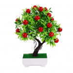 1 tk Kastmata kunstlik potitaim l&auml;bipaistva tekstuuriga plastikust laua keskosad v&otilde;ltslillede pulmakaunistus roosa