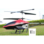 3,5-kanaliline 80 cm Rc-helikopter eriti suur kaugjuhtimispuldiga kopter, vastupidav laadimism&auml;nguasi droonimudel UAV v&auml;lilennuki helikopter punane