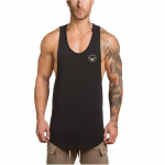 Muscleguys Fitness Meeste Tanktop J&otilde;usaalid Kulturismi Stringerid Tankid Singlet Brand R&otilde;ivad Varrukateta Tanktop Meeste Vest M must