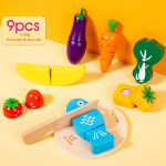 Laste k&ouml;&ouml;k L&otilde;ikamism&auml;nguasjad V&otilde;ltspuuviljad ja k&ouml;&ouml;giviljad Aksessuaarid Laste Harivad m&auml;nguasjad S&uuml;nnip&auml;evakingitused 9pcs