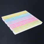 Ehete organiseerimiskarp erksav&auml;rviline mitme kambriga &uuml;mmargune serv Suurep&auml;rane universaalne teemantkaelakee hoidla k&uuml;&uuml;nesalongi