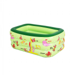 (H0826)V&auml;ikesed suplusbasseinid lastele, 130 x 85 x 55 cm t&auml;ispuhutav ristk&uuml;likukujuline lastebassein 32*26*13cm roheline
