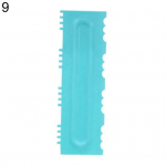 Talos Fondant Spaatlid kondiitritoodete kammid koogikaunistused kaabitsad k&uuml;psetusvormi tarvikud 11