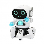 Tantsurobot elektriline lemmikloom Muusikalised s&auml;ravad m&auml;nguasjad 6 k&uuml;&uuml;nega kaheksajalg Robot Harivad interaktiivsed m&auml;nguasjad laste m&auml;nguasi kingitus digitaalne lemmikloom valge