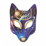 Loominguline Halloweeni mask Fox Mask Half Face Mask Halloween Playing Rekvisiidid Karvaste loomade t&auml;iskasvanute kost&uuml;&uuml;m Phoenixi mask &ndash; Halloweeni looma n&auml;omask
