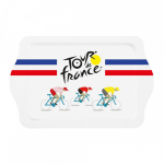 Les Tr&eacute;sors De Lily [R2969] - V&auml;ike metallist kandik 'Tour de France' sinine valge punane - 21x14 cm mitmev&auml;rviline