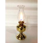 Hurricane Oil Lantern l&auml;ikiv kuldne messingist vintage stiilis kodudekoratiivlamp beige