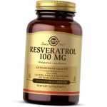 Trans-Resveratrol, Resveratrol 100, Solgar 60vegcaps (70313005) 60vcaps