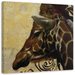 L&otilde;uenditr&uuml;kk Zebra Animals Nature 30x30 pruun