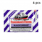 Fisherman's Friend imemistabletid, Blackcurrent, suhkruvabad Blackcurrent maitsega pastillid, 25 g. x 6 /12 / 24 tk 25 g. x 6 pcs