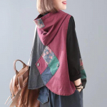 Suurem&otilde;&otilde;dulised naiste suvised lapitehnikas tr&uuml;kised teksavestid XXXXXL punane