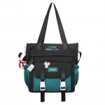 Crossbody kott Naistele Suure mahutavusega koolikott &otilde;pilaste klassikott &Otilde;lakott must