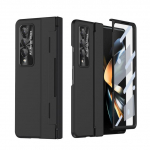 Lihtne p&otilde;rutuskindel t&auml;iskattega klaaskile&uuml;mbris Samsung Galaxy Z Fold 4 5g Volditav4 Volditav3 Volditav 3 Zfold3 Zfold4 Mobiiltelefoni kate for Samsung Z Fold 4 must