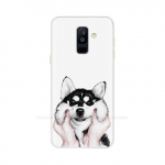 Samsung Galaxy A6 + A6 Plus A605 A605f &uuml;mbris, pehme silikoonist TPU kate Samsung A6 A600 A600f &uuml;mbrisele Coque Funda Samsung A6 2018