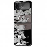Anime mootorsae meeste &uuml;mbris Samsung Galaxy Z Flip 4 Zflip Zflip3 Z Flip 3 5g Zflip4 Flip4 Zflip Print Shell k&otilde;va arvuti kaas Samsung Z Flip 5G