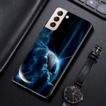 Telefoni kest Samsung Galaxy S21 S20 S10 S9 S8 Plus Ultra 5g S10lite S10e S7edge S20 S21 Fe pehme kaanega &uuml;mbris Earth Moon Planet For Samsung S7