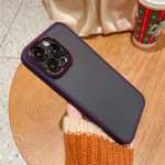 Matt pooll&auml;bipaistev Armor Defender &uuml;mbris iPhone 14 13 12 Pro Max 14 Plus l&ouml;&ouml;gikindel pehme kaitseraua luksuslik k&otilde;va arvuti l&auml;bipaistva kaanega. For iPhone 12 puhas