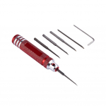 6 tk/komplekt Mudel Scriber Chisel for RC Car Hex Key Mutriv&otilde;ti Vaik nikerdatud